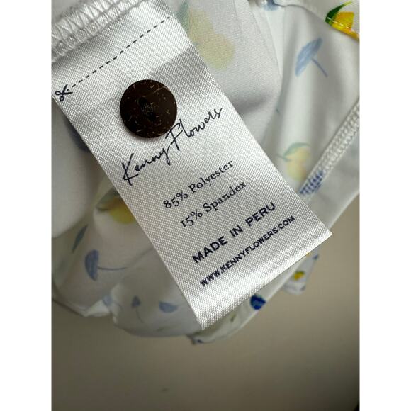 Men's White Patterned Shirt - Picture 6 of 7